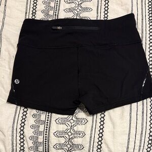 lululemon athletica Women's Black Athletic Shorts